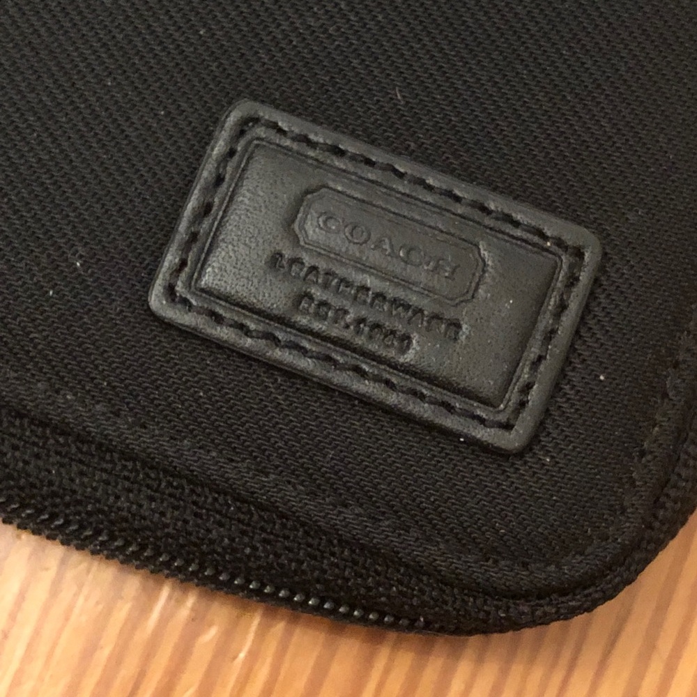 COACH travel wallet
